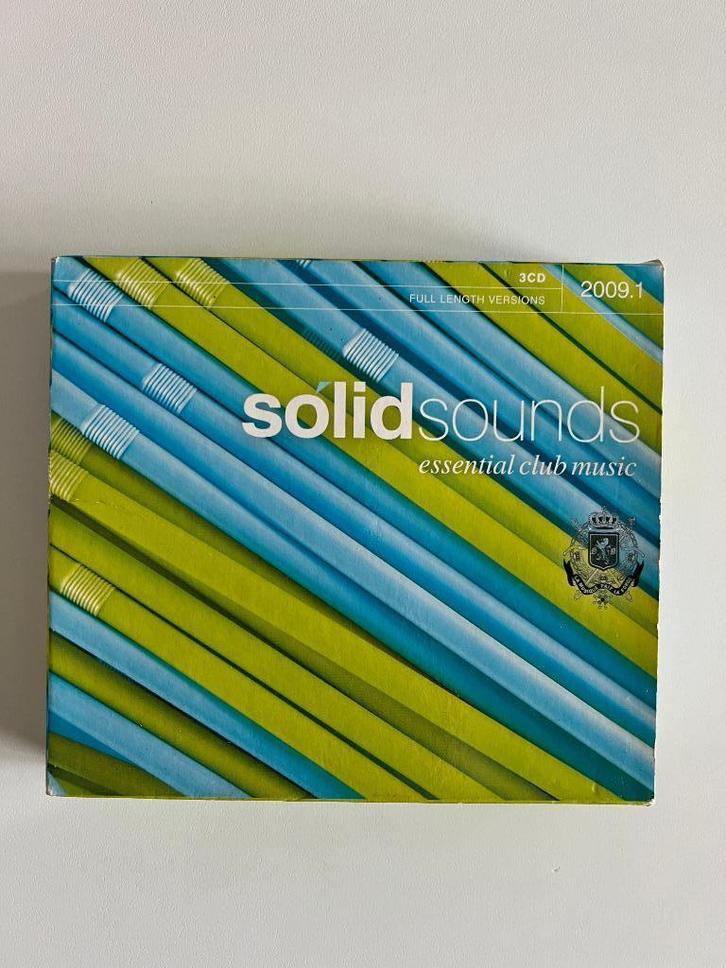 3xCD - Solid Sounds 2009.1 - essential club music, Cd's en Dvd's, Cd's | Verzamelalbums, Gebruikt, Overige genres, Boxset, Ophalen of Verzenden