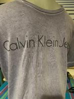 Calvin Klein Jeans: T-shirt gris Taille S/M, Vêtements | Hommes, T-shirts, Porté, Enlèvement ou Envoi, Gris, Calvin Klein