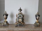 Schouwgarnituur Limoges, Antiek en Kunst, Antiek | Klokken, Ophalen