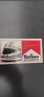 Sticker autocollant formule 1 Marlboro Clay Regazzoni, Gebruikt, Ophalen of Verzenden