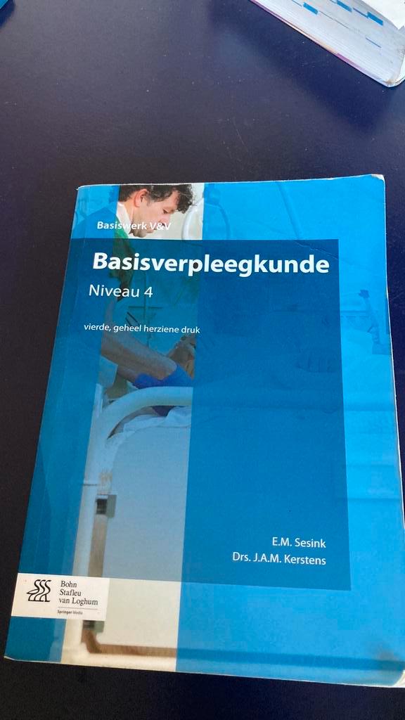 Basisverpleegkunde  - Niveau 4, Boeken, Wetenschap, Ophalen of Verzenden