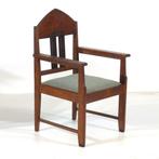 Art Deco Amsterdamse School bureaustoel fauteuil jaren 20 30, Ophalen of Verzenden, Zo goed als nieuw, Bureaustoel