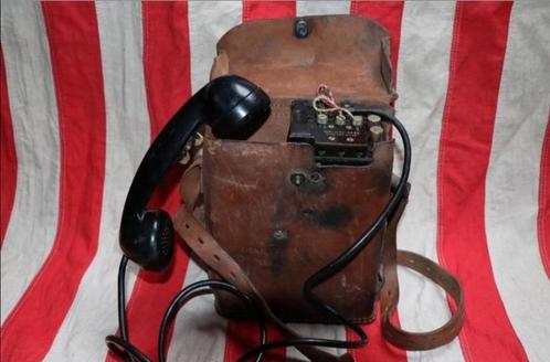 US Army Signal Corps EE-8-B Field Telephone 1944, Verzamelen, Militaria | Tweede Wereldoorlog, Ophalen of Verzenden