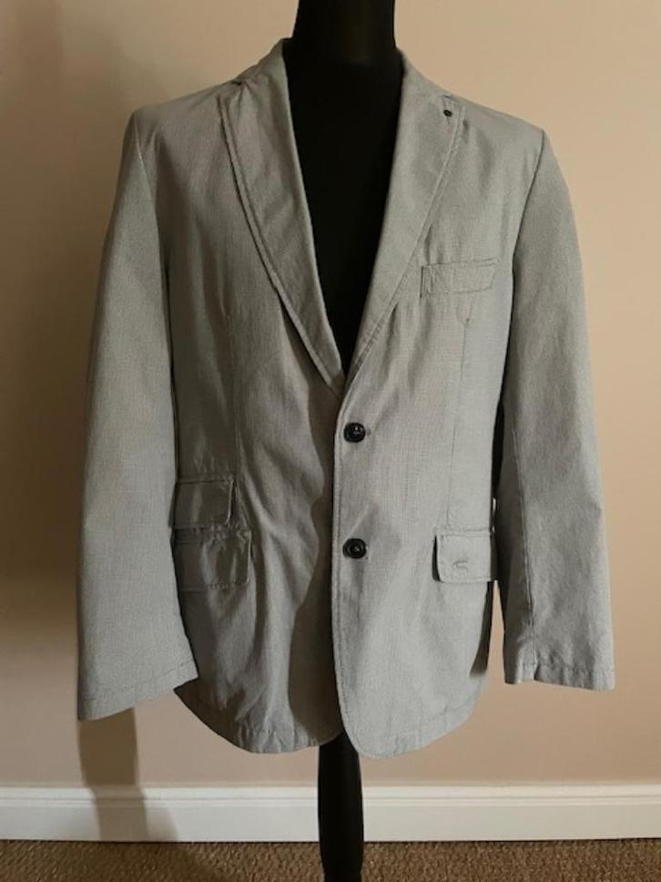 Zomers colbertje van Camel Active, Kleding | Heren, Jassen | Zomer, Zo goed als nieuw, Maat 48/50 (M), Grijs, Ophalen of Verzenden