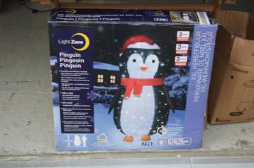 Kerstversiering : Pinguin 180 cm groot van Light zone  beschikbaar voor biedingen