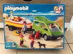 Playmobil Gezinswagen met boot 4144, Ophalen, Zo goed als nieuw, Complete set