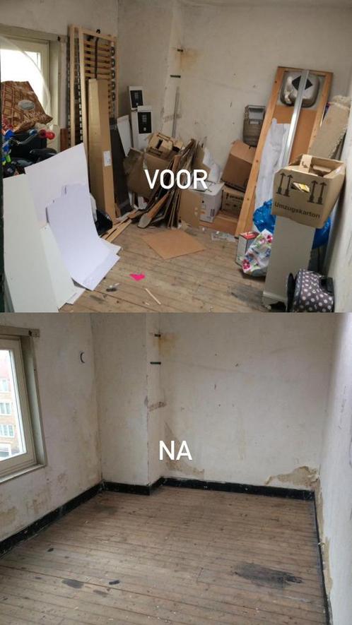 Inboedel ontruimen afvoeren . afvoer grofvuil opkuisen, Huis en Inrichting, Complete inboedels, Ophalen of Verzenden