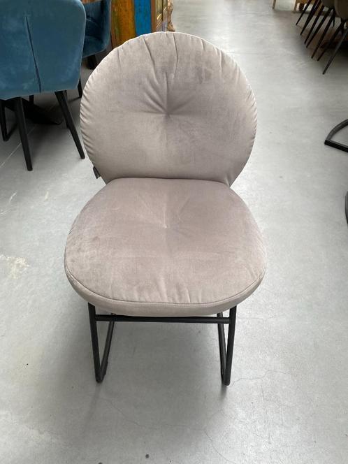 6x licht grijze eettafelstoel, Huis en Inrichting, Stoelen, Nieuw, Vijf, Zes of meer stoelen, Stof, Grijs, Ophalen