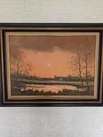 Schilderij - 90cm x 70cm, Antiek en Kunst, Kunst | Schilderijen | Klassiek, Ophalen