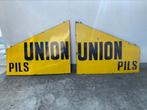 Emaille UNION PILS 1966, Koekelberg, Verzamelen, Ophalen, Gebruikt