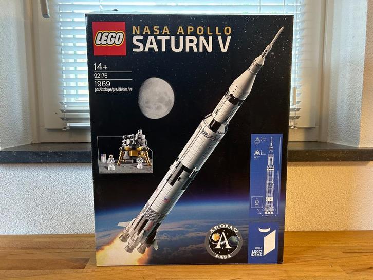 Lego Ideas 92176 - NASA Apollo Saturn V, Kinderen en Baby's, Speelgoed | Duplo en Lego, Zo goed als nieuw, Lego, Complete set