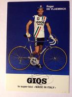 wielerkaart 1983 team gios torino roger de vlaeminck signe, Verzenden, Zo goed als nieuw