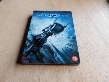 nr.1590- Dvd: the dark knight - 2 disc - steelbook - actie beschikbaar voor biedingen
