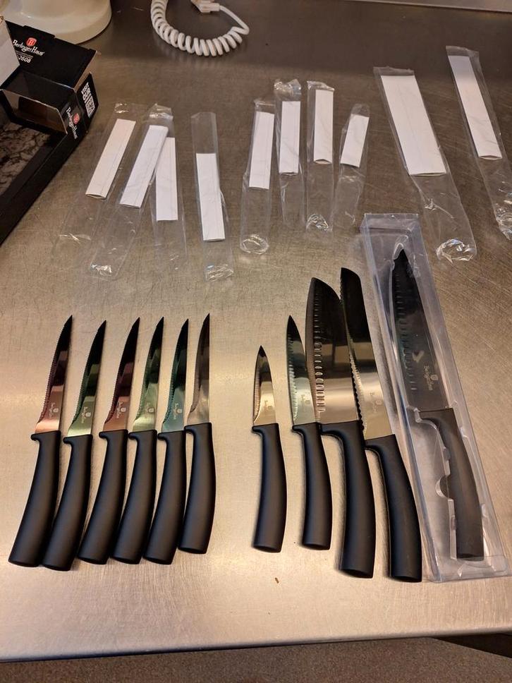 Set de couteaux, Antiquités & Art, Antiquités | Couverts, Enlèvement ou Envoi