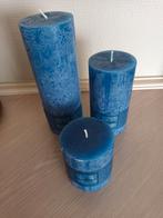 3 kaarsen samen te koop voor 10euro zijn nieuw enkelophalen, Bleu, Enlèvement, Neuf