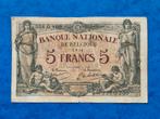 België  5 Francs  1914, Postzegels en Munten, Ophalen of Verzenden, Los biljet
