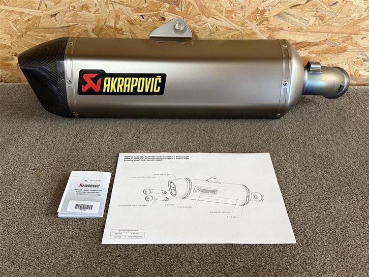 Akrapovic uitlaat demper BMW K1200GT 06-08 K1300GT 09-11, Motoren, Onderdelen | BMW, Gebruikt, Ophalen of Verzenden