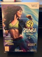 Zumba Fitness 2 + Fitnessriem (Wii), Games en Spelcomputers, Games | Nintendo Wii, Ophalen of Verzenden, Zo goed als nieuw, 3 spelers of meer