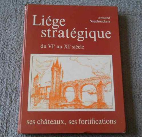 Liège stratégique du VI au XI siècle châteaux fortifications, Boeken, Geschiedenis | Nationaal, Gelezen, 14e eeuw of eerder, Ophalen of Verzenden