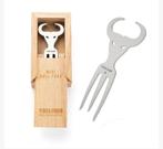 Vorkjes, Mini Bull Forks (10 stuks), Huis en Inrichting, Keuken | Bestek, Nieuw, Ophalen of Verzenden, Bestekset, Inox of Chroom