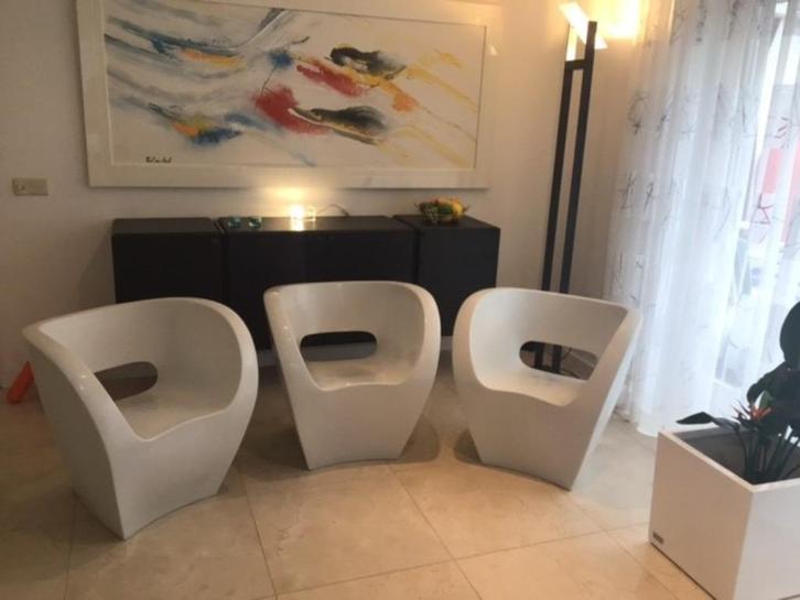 Ron Arad Little Albert + Jacco Bregonje Felicerossi Divina, Huis en Inrichting, Stoelen, Zo goed als nieuw, Vijf, Zes of meer stoelen