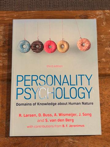 Personality psychology beschikbaar voor biedingen