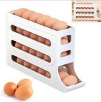 Dispenser voor rollende eieren met 4 niveaus, Ophalen of Verzenden, Wit