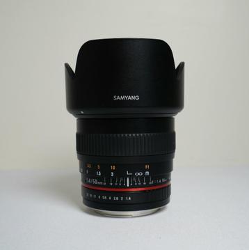 Samyang 50mm f1.4 Canon EF-mount
