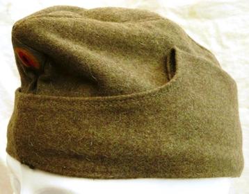 Schuitje / Veldmuts, West-Duits, Bundeswehr, maat: 55, 1966., Enlèvement ou Envoi, Armée de terre, Casque ou Béret