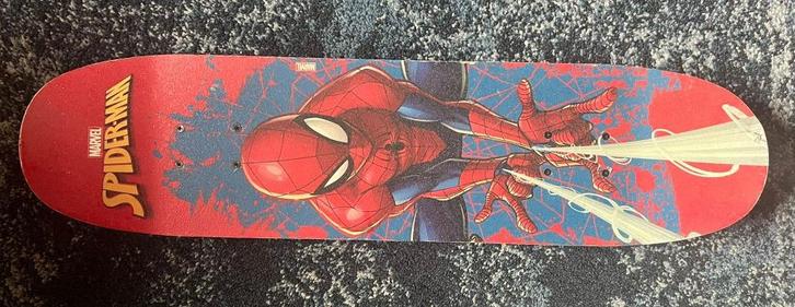 Skateboard spider man, Sport en Fitness, Skateboarden, Gebruikt, Skateboard, Ophalen