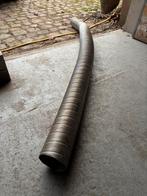 Schouwbuis inox flexibel diam. 100 mm, Ophalen, Nieuw, Minder dan 2 meter, 80 mm of meer