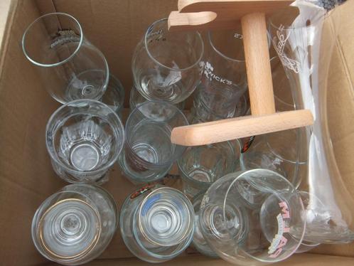 partij bierglazen, Collections, Verres & Petits Verres, Comme neuf, Verre à bière, Enlèvement ou Envoi