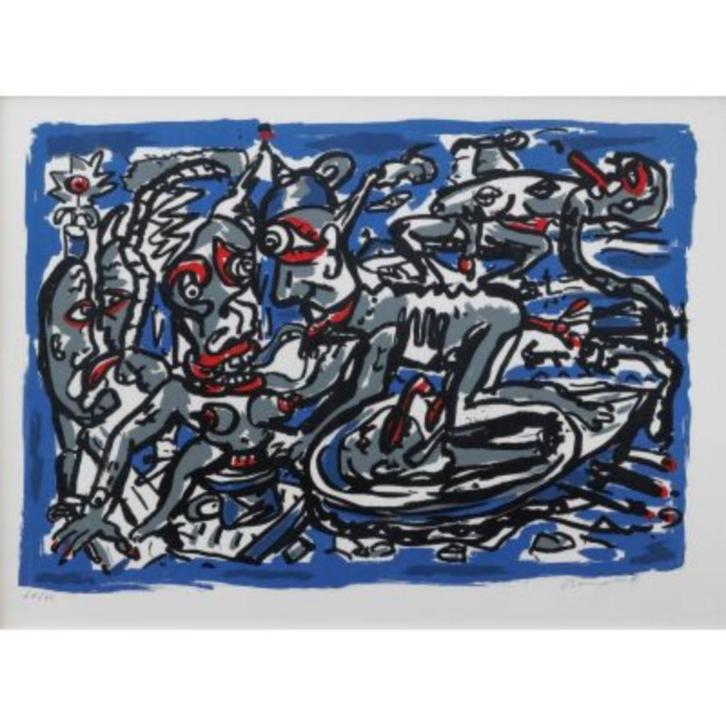 Fred Bervoets (1942), Antiek en Kunst, Kunst | Litho's en Zeefdrukken, Ophalen