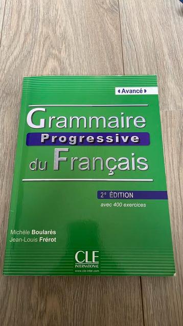 Grammaire progressive du francais - avancé beschikbaar voor biedingen