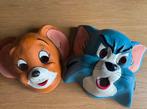 Vintage Tom & Jerry maskers – originele set (MP.82), Ophalen of Verzenden