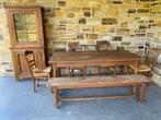 Salle à manger complète en chêne massif, Ophalen, Gebruikt, Ardenne/ Campagnard, 4 tot 6 stoelen