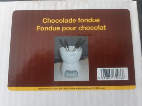 Nieuwe chocolade fondueset, Electroménager, Fondue, Neuf, Service à fondue, Enlèvement ou Envoi