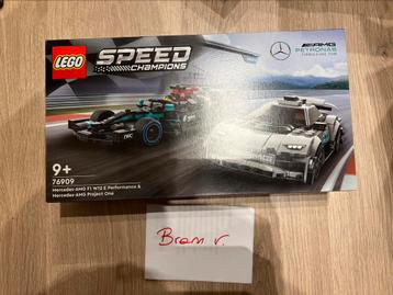 Lego 76909 Mercedes AMG + F1 Petronas sealed. beschikbaar voor biedingen