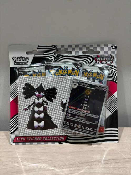White Flare Tech Sticker Collection 3 - booster blister, Hobby en Vrije tijd, Verzamelkaartspellen | Pokémon, Booster, Ophalen of Verzenden