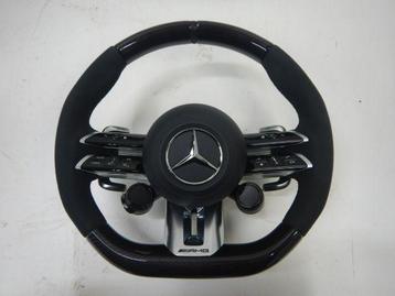 Mercedes-Benz S63 AMG W223 Stuur  + airbag Alcantara Carbon  beschikbaar voor biedingen