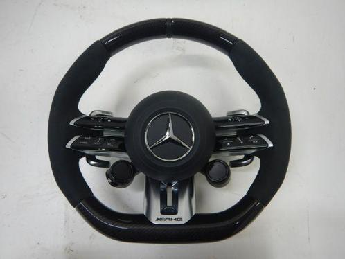 Mercedes-Benz S63 AMG W223 Stuur  + airbag Alcantara Carbon, Auto-onderdelen, Besturing, Mercedes-Benz, Gebruikt, Ophalen of Verzenden