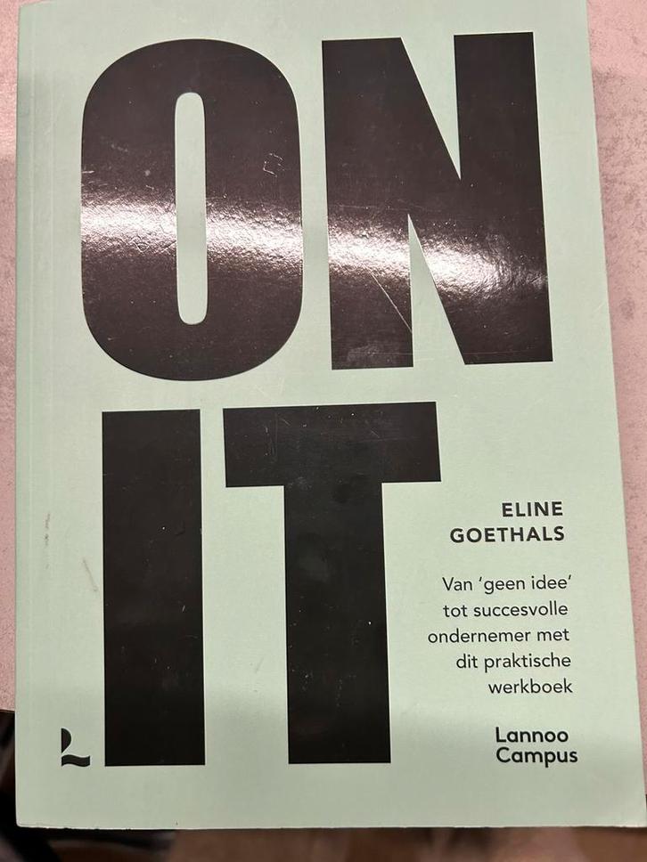 Eline Goethals - On it, Boeken, Wetenschap, Nieuw, Ophalen of Verzenden