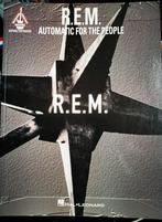 R.E.M automatic for the people, Muziek en Instrumenten, Bladmuziek, Ophalen of Verzenden, Zo goed als nieuw