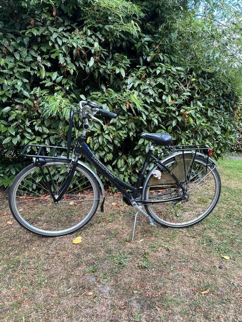 Zwarte Thompson Tobago meisje/damesfiets - met voordrager, Fietsen en Brommers, Fietsen | Dames | Damesfietsen, Gebruikt, Overige merken
