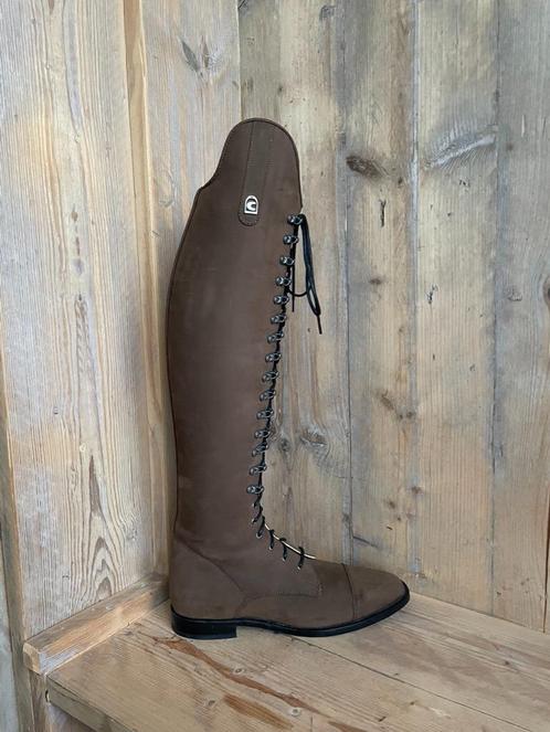 Rijlaars Cavallo Primus - veterlaars - rits schuinvoor, Animaux & Accessoires, Vêtements d'équitation, Neuf, Chaussures, Enlèvement ou Envoi