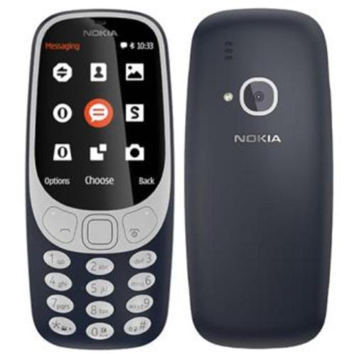 Nokia 3310 Dark Blue GSM 900/1800, Telecommunicatie, Mobiele telefoons | Nokia, Gebruikt, Klassiek of Candybar, Fysiek toetsenbord