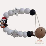 noekies Kerst speenkoord pinguin sneeuwvlok wit zwart, Kinderen en Baby's, Verzenden, Nieuw, Overige typen