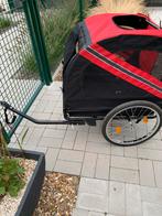 Hondenfietskar rood - opvouwbaar, Dieren en Toebehoren, Honden-accessoires, Ophalen, Gebruikt