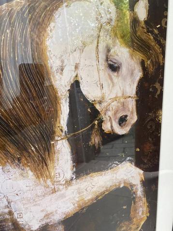Cadre avec illustration cheval  beschikbaar voor biedingen