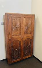 Antiek / vintage hout gesneden kast - Nepal / India, Enlèvement